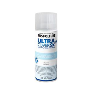 Spray Aerosol Ultra Cover 2x Transparente Brill. Rust Oleum